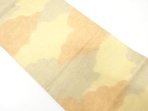 砂子綴れ　雲取り模様　全通袋帯